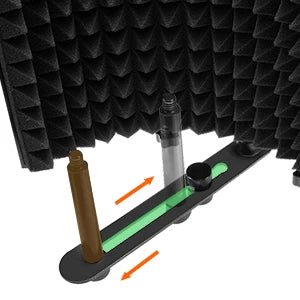Foldable Microphone Isolation Shield – Studio Sound Absorbing Foam Reflector, Adjustable Vocal Soundproof Panel - ZAMAR AUDIO SOLUTIONS