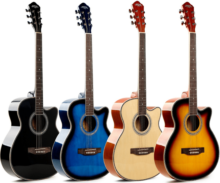 Full - Size Acoustic Box Guitar – Classic Design with Rich Tone for All Skill Levels - ZAMAR AUDIO SOLUTIONS