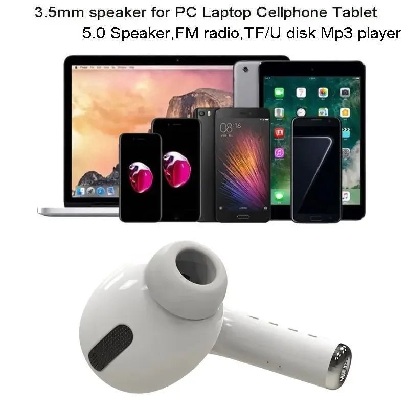 Giant earphone Bluetooth speaker Kenya compatible with phone laptop tablet via Bluetooth 5.0 and 3.5mm AUX