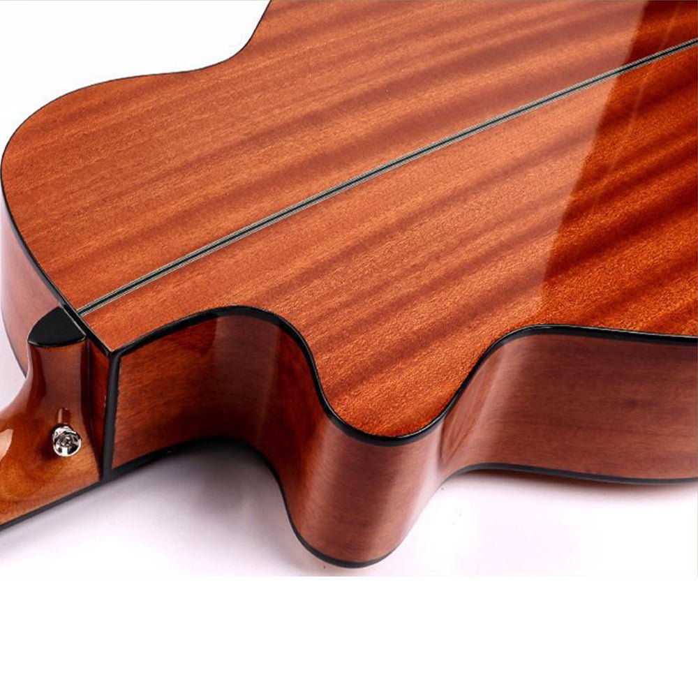 Happy 5-String Acoustic Bass Guitar Full Size for Beginners - ZAMAR AUDIO SOLUTIONS
