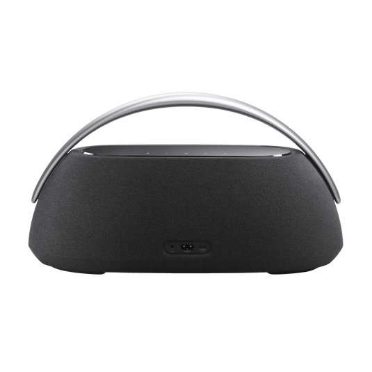 Harman Kardon Go Play 3 Kenya black speaker rear view showing back panel and port area