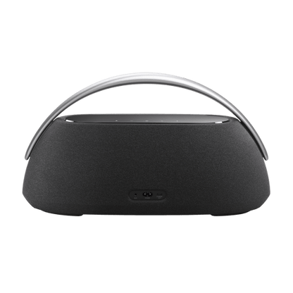 Harman Kardon Go Play 3 Kenya black speaker rear view showing back panel and port area