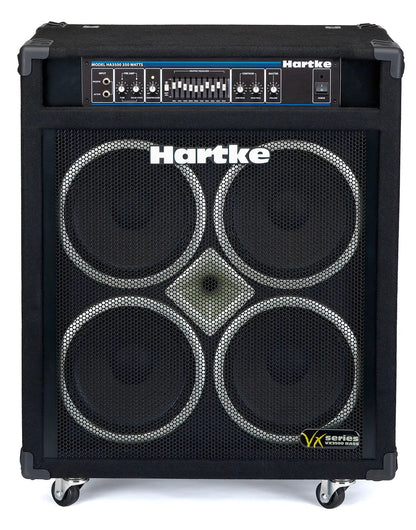 Hartke VX3500 4×10″ 350‑Watt Bass Combo Amplifier — Hybrid Tube/Transistor Preamp, Punchy Bass Tone - ZAMAR AUDIO SOLUTIONS