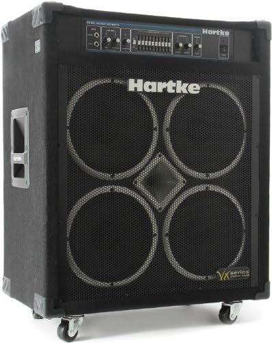 Hartke VX3500 4×10″ 350‑Watt Bass Combo Amplifier — Hybrid Tube/Transistor Preamp, Punchy Bass Tone - ZAMAR AUDIO SOLUTIONS