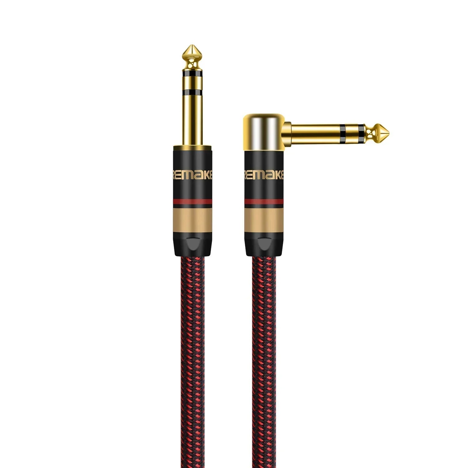 Hifi Stereo Audio Line TRS 1/4 Inch Male To Male Guitar Amp Cord – 6.5mm to 6.5mm, for Guitar, Sax, Speaker, Amplifier, Mixer, Equalizer - ZAMAR AUDIO SOLUTIONS