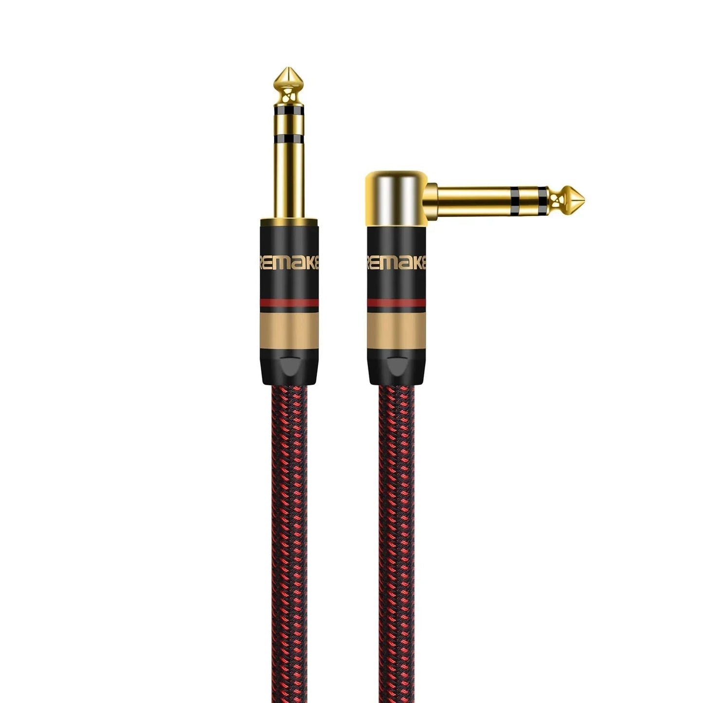 Hifi Stereo Audio Line TRS 1/4 Inch Male To Male Guitar Amp Cord – 6.5mm to 6.5mm, for Guitar, Sax, Speaker, Amplifier, Mixer, Equalizer - ZAMAR AUDIO SOLUTIONS