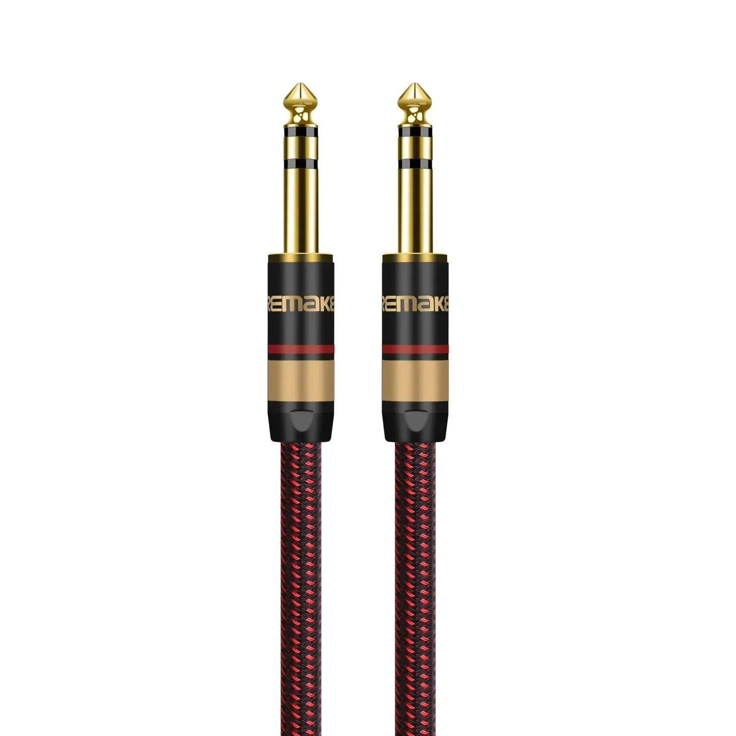 Hifi Stereo Audio Line TRS 1/4 Inch Male To Male Guitar Amp Cord – 6.5mm to 6.5mm, for Guitar, Sax, Speaker, Amplifier, Mixer, Equalizer - ZAMAR AUDIO SOLUTIONS