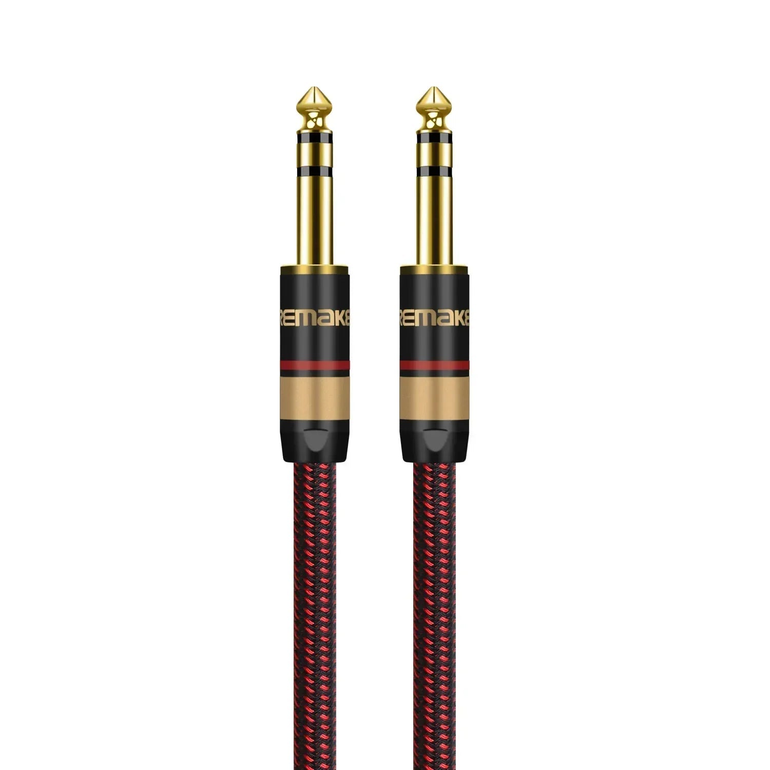 Hifi Stereo Audio Line TRS 1/4 Inch Male To Male Guitar Amp Cord – 6.5mm to 6.5mm, for Guitar, Sax, Speaker, Amplifier, Mixer, Equalizer - ZAMAR AUDIO SOLUTIONS