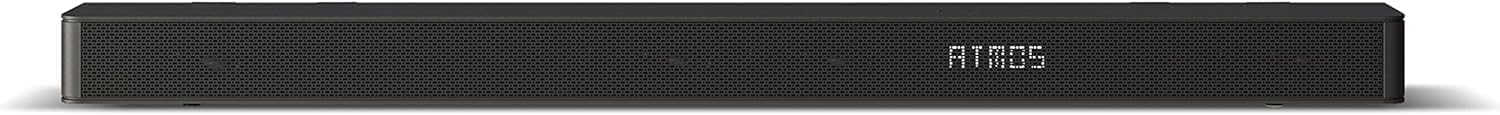 Hisense AX3100 soundbar Kenya — front-facing view showing ATMOS display on black mesh grille