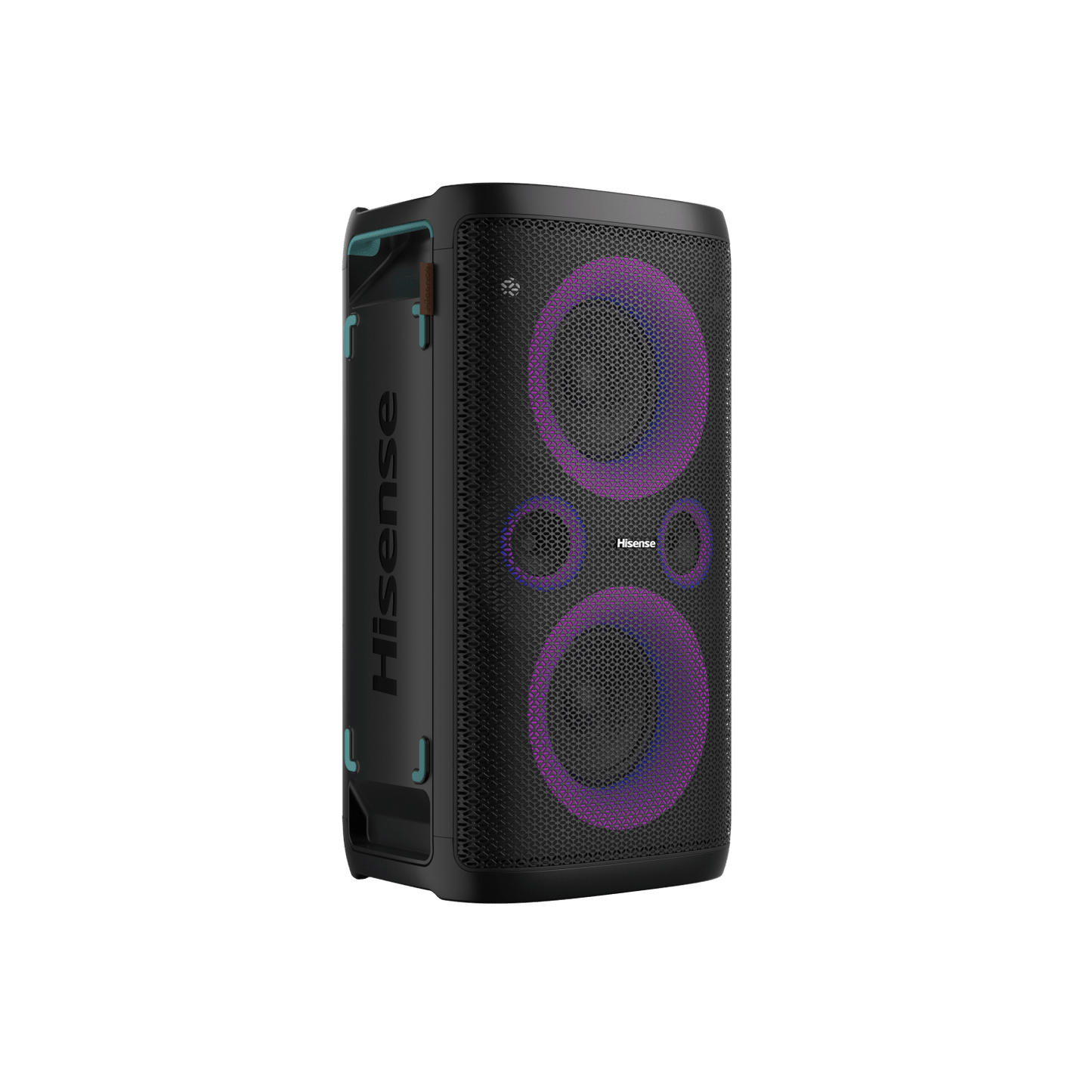 Hisense Party Rocker HP100 300W portable Bluetooth speaker front view Kenya
