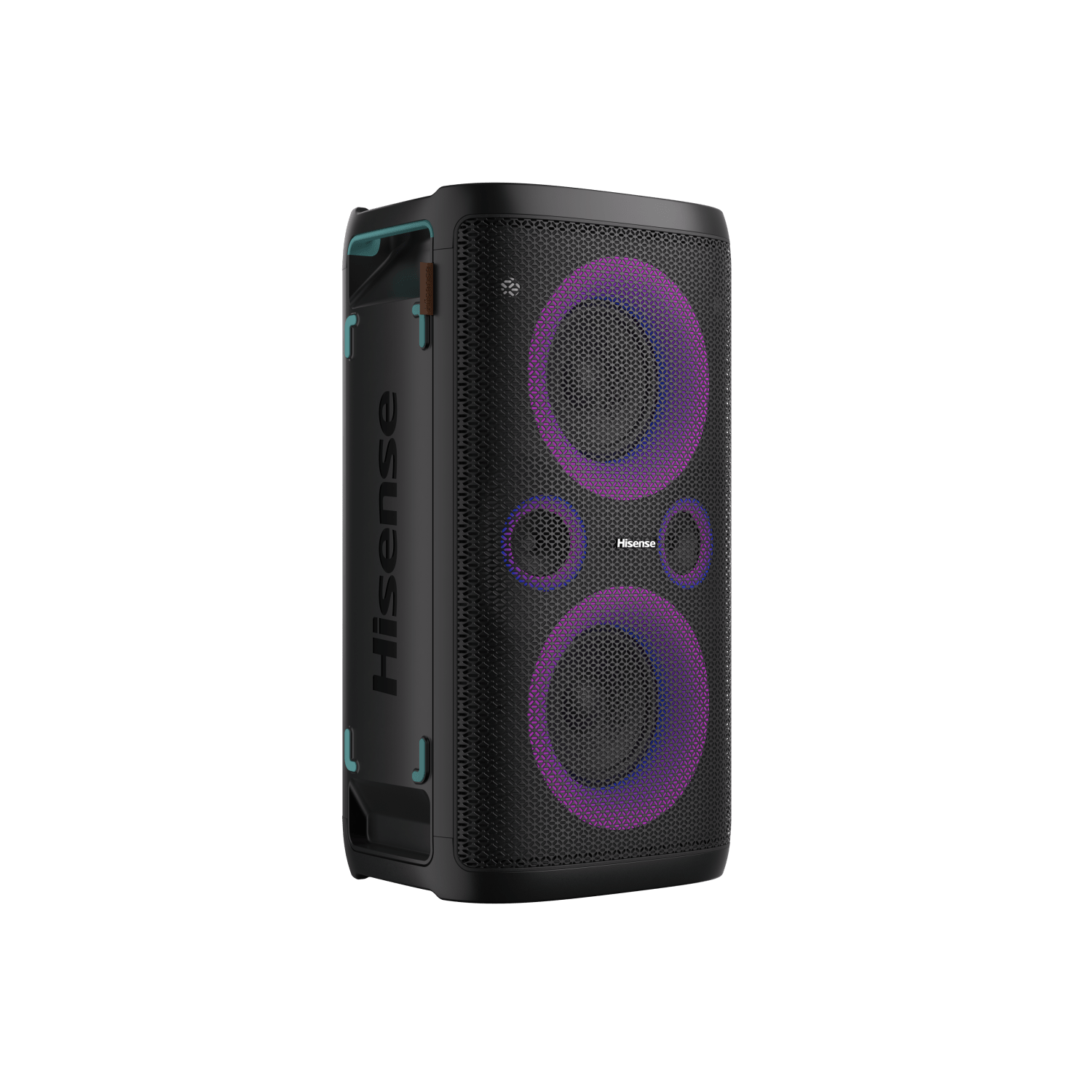 Hisense Party Rocker HP100 300W portable Bluetooth speaker front view Kenya