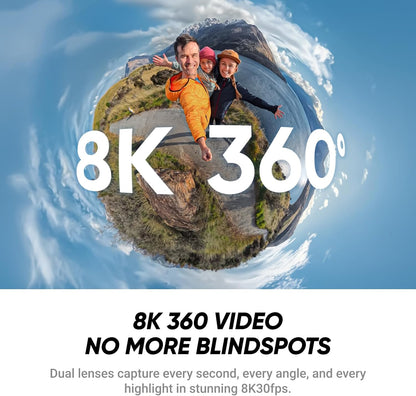 Insta360 X4 — 360° 8K Action Camera, Nairobi Delivery - ZAMAR AUDIO SOLUTIONS