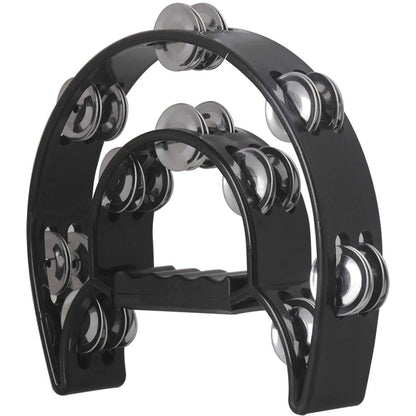 IRIN J30 Double Row Cymbals Tambourine – Multicolor Percussion Instrument for KTV Party, Hand Jingle Bell Rattle, Educational Toys Gifts - ZAMAR AUDIO SOLUTIONS