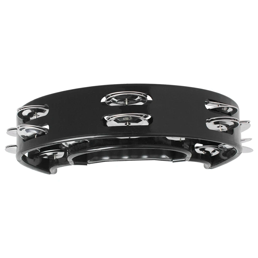 IRIN J30 Double Row Cymbals Tambourine – Multicolor Percussion Instrument for KTV Party, Hand Jingle Bell Rattle, Educational Toys Gifts - ZAMAR AUDIO SOLUTIONS
