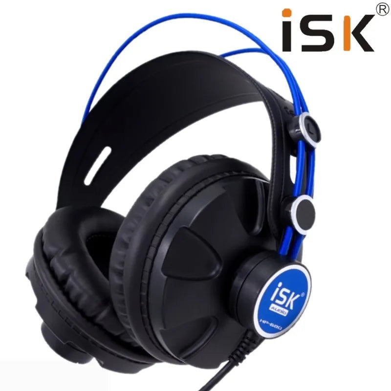 ISK HP680 Closed - Back Monitoring Headphones – Dynamic DJ and Studio Headset with Auto - Adjusting Headband and Low Noise Design - ZAMAR AUDIO SOLUTIONS
