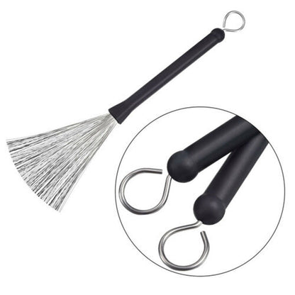 Jazz Drum Brushes — Wire & Nylon Options (Retractable, Acoustic Use) - ZAMAR AUDIO SOLUTIONS