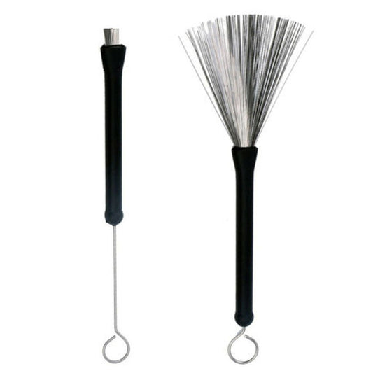 Jazz Drum Brushes — Wire & Nylon Options (Retractable, Acoustic Use) - ZAMAR AUDIO SOLUTIONS