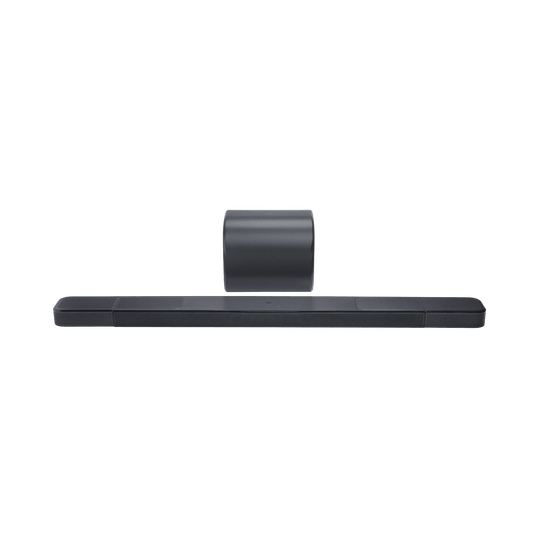 JBL Bar 1300 MK2 Kenya soundbar and wireless subwoofer, straight-on front view