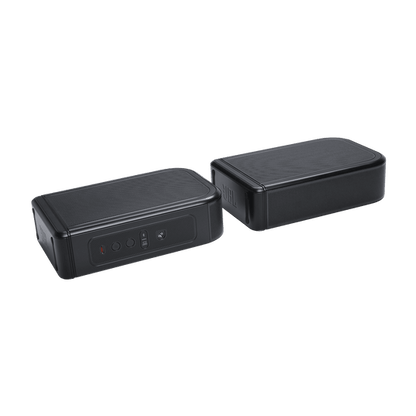 JBL Bar 1300 MK2 Kenya detachable wireless surround speakers shown together