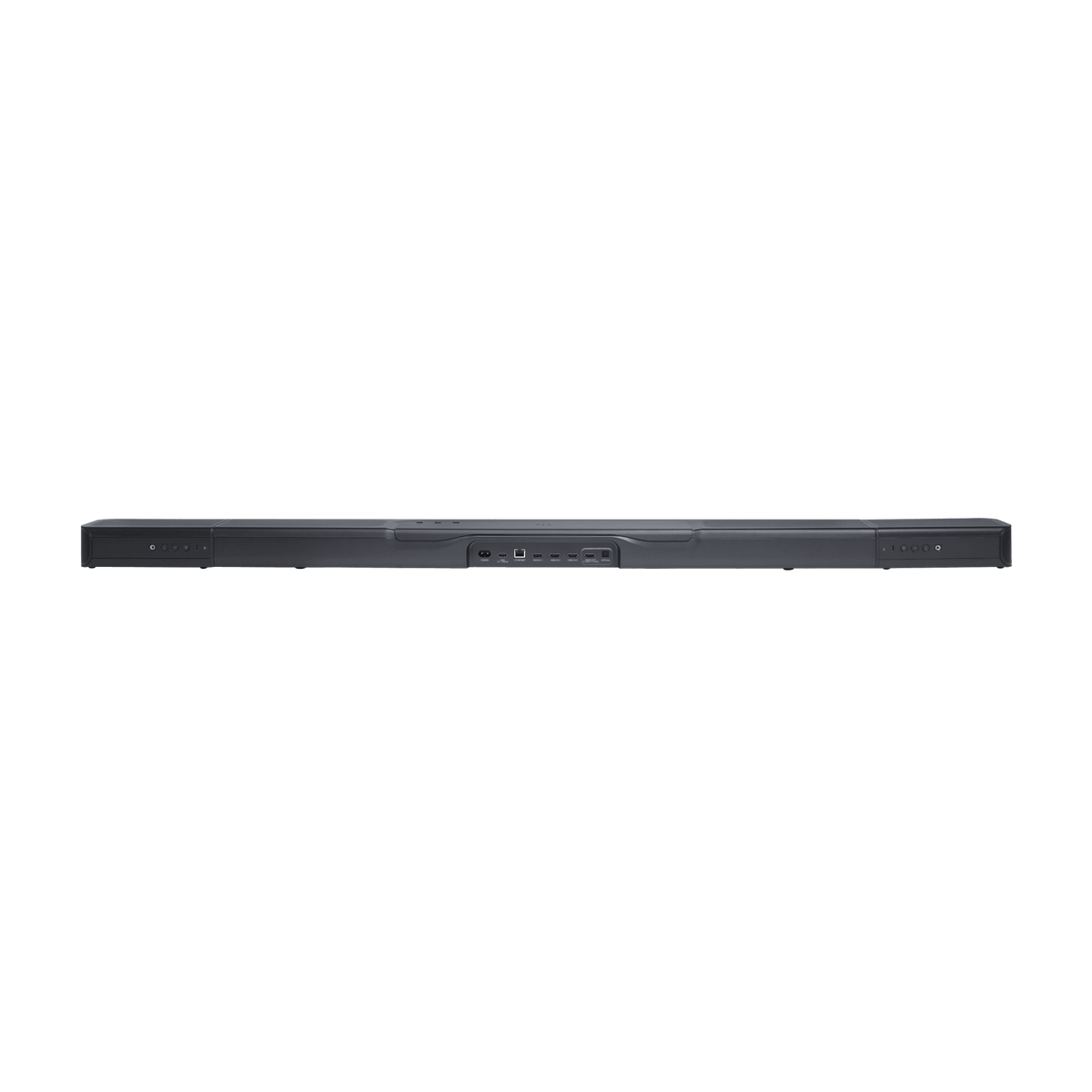 JBL Bar 1300 soundbar Kenya rear connectivity panel with HDMI eARC, optical input, and USB ports