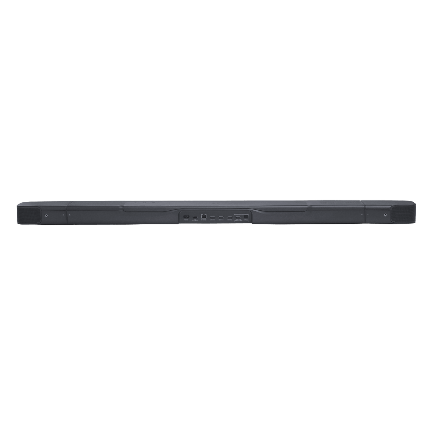 JBL Bar 1000 soundbar Kenya rear profile showing HDMI eARC optical and connectivity port cluster