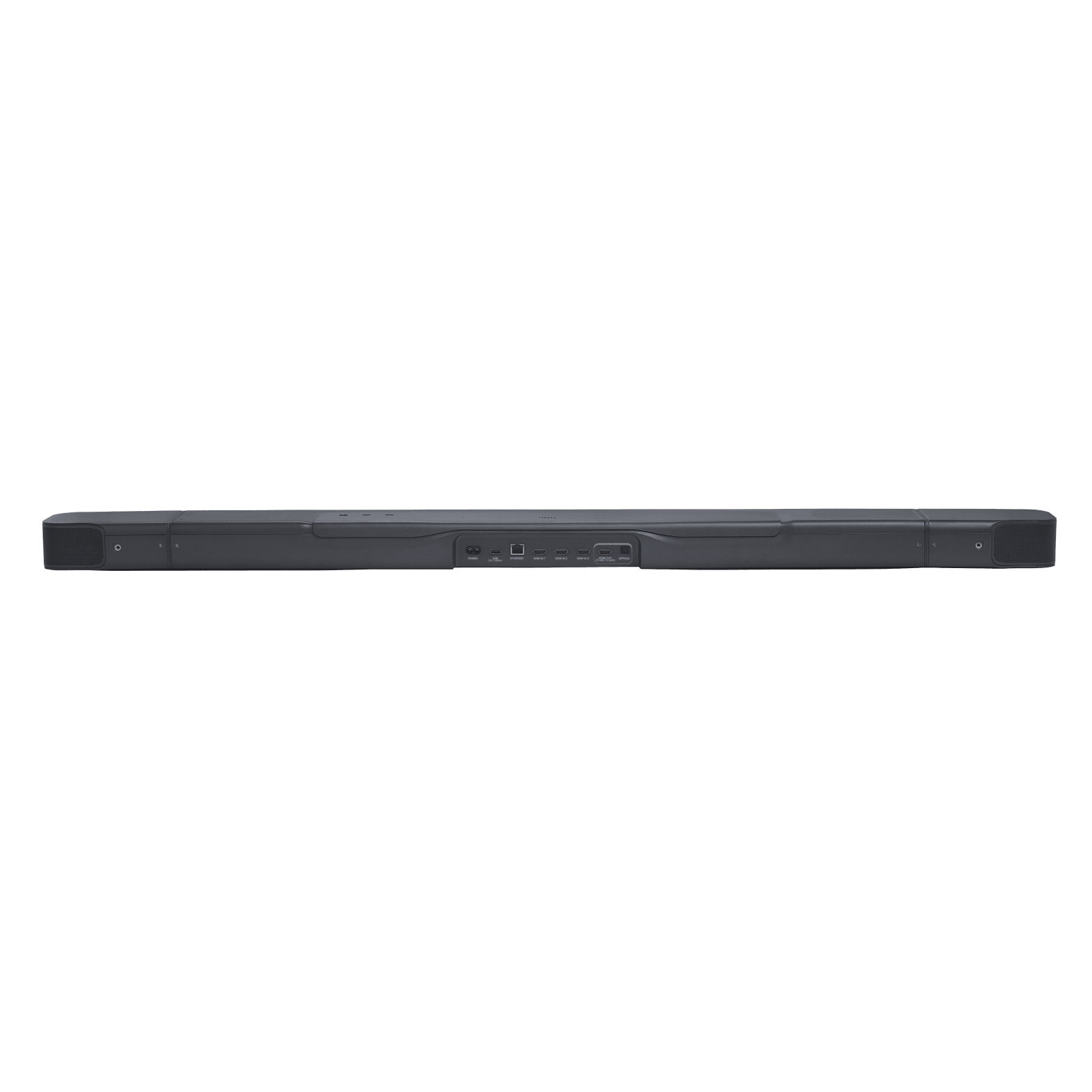JBL Bar 1000 soundbar Kenya rear profile showing HDMI eARC optical and connectivity port cluster