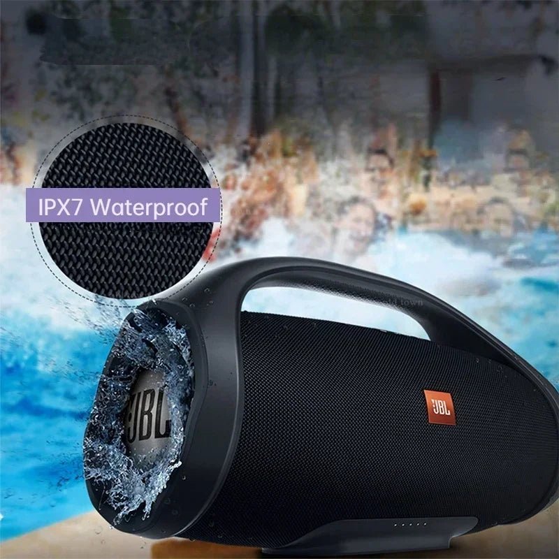 JBL Boombox 2: High Power Waterproof Bluetooth Speaker for Outdoor Use (Black & Military Green)