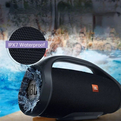 JBL Boombox 2: High Power Waterproof Bluetooth Speaker for Outdoor Use (Black & Military Green)