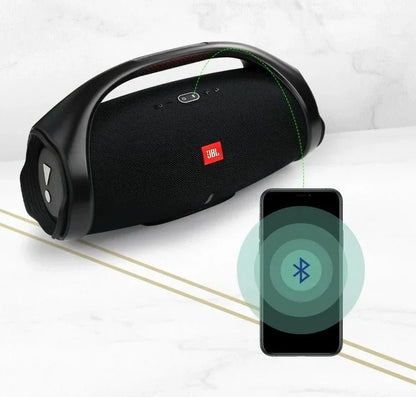 JBL Boombox 2: High Power Waterproof Bluetooth Speaker for Outdoor Use (Black & Military Green)
