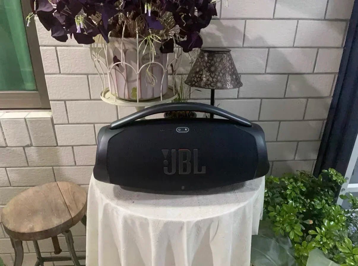 JBL Boombox 3 Wireless Bluetooth Speaker – Portable Strong Subwoofer, Waterproof High Fidelity Sound for Outdoor Use - ZAMAR AUDIO SOLUTIONS