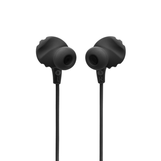 JBL Endurance Run 2 Wired earphones IPX5 sweatproof rating detail, built for gym and outdoor runs