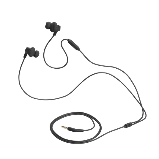 JBL Endurance Run 2 Wired earphones IPX5 sweatproof rating detail, built for gym and outdoor runs