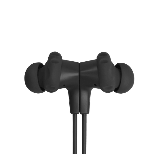 JBL Endurance Run 2 Wired earphones with magnetic earbuds snapped together for cable management