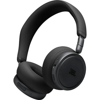 JBL Live 680NC Kenya black wireless over-ear headphones in a three-quarter front view
