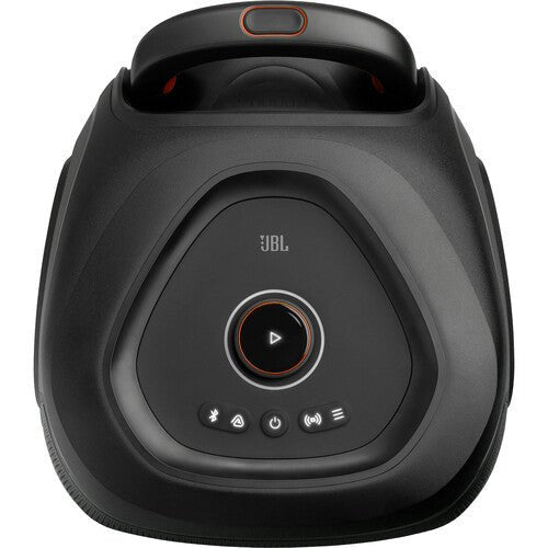 JBL PartyBox 330 Kenya top-down view showing control panel with play button and function icons