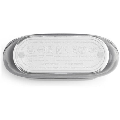 JBL SoundGear Clips Kenya charging case underside showing regulatory markings