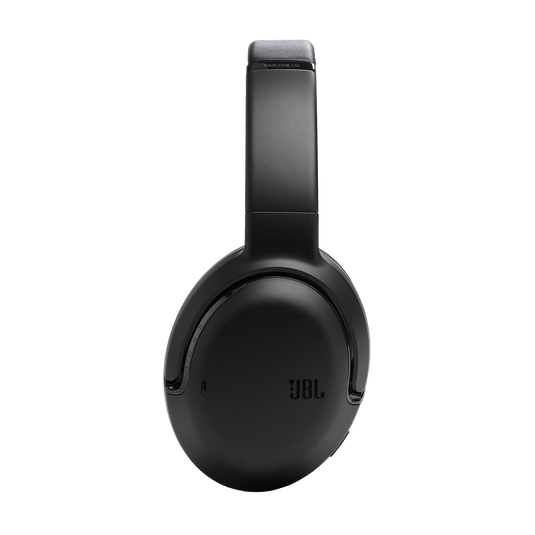 JBL Tour One M2 Kenya side profile view showing ear cup depth, JBL logo and slim headband arc