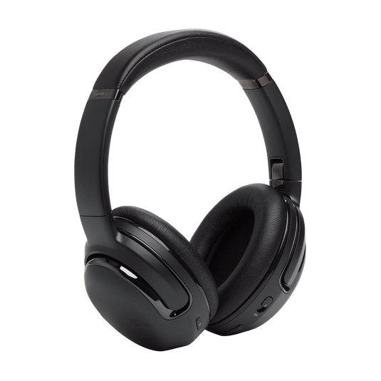 JBL Tour One M2 Kenya side profile view showing ear cup depth, JBL logo and slim headband arc