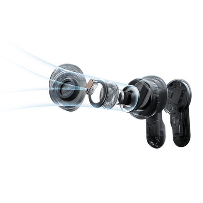 JBL Tour Pro 3 Kenya earbuds close-up showing 10mm driver housing and IPX5 design