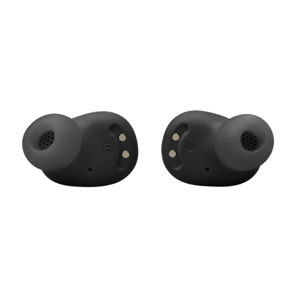JBL Wave Buds 2 Kenya true wireless earbuds in black shown outside charging case