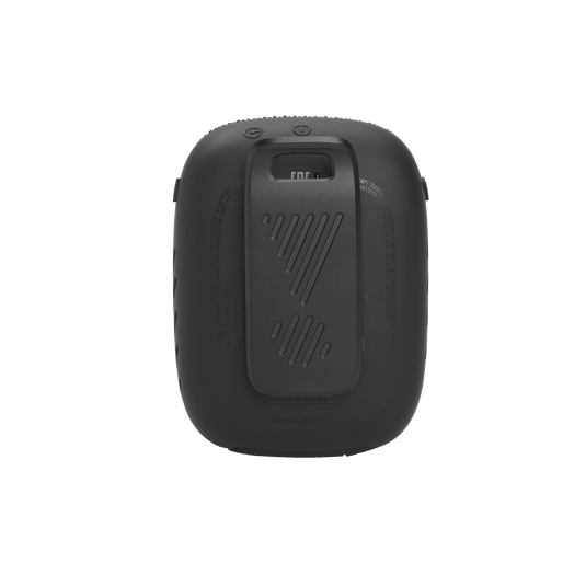 JBL Wind 3 Kenya back view without mount, showing battery compartment cover and top buttons