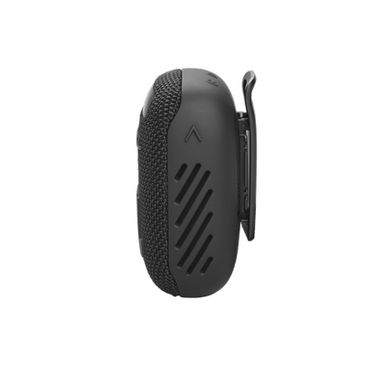 JBL Wind 3 Kenya left side profile showing speaker grille, passive radiator vents and clip