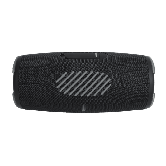 JBL Xtreme 3 Kenya rear panel with USB-C charging port and built-in powerbank output