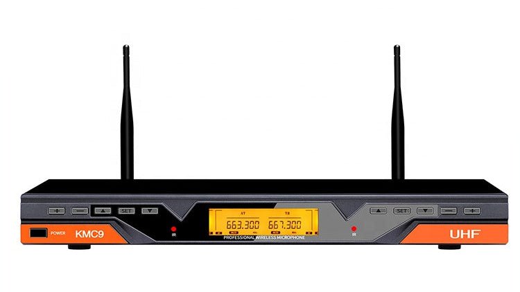 KMC9 Wireless Microphone System — Dual UHF Handheld Mics - ZAMAR AUDIO SOLUTIONS