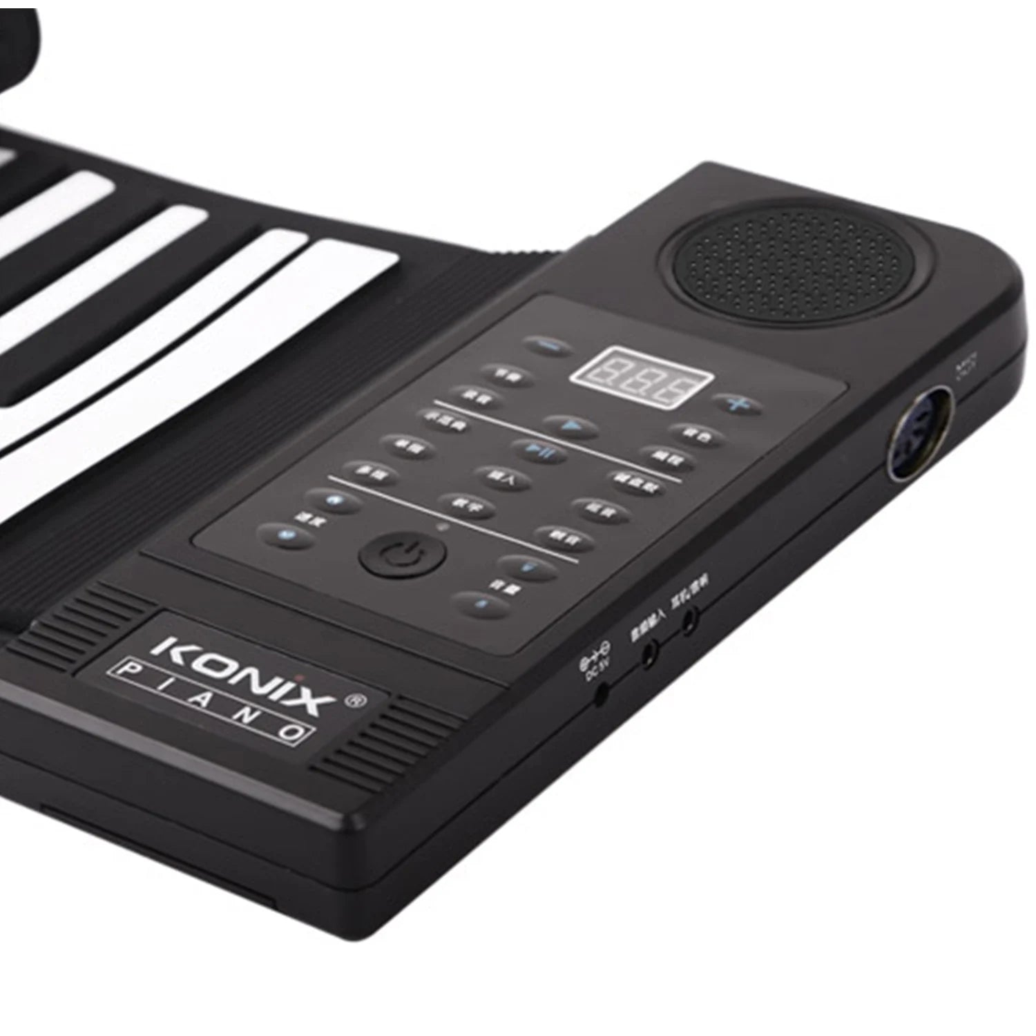 Konix 61 Key Children's Piano Flexible Keyboard – Electric Digital Roll Up Piano, Beginner Music Instrument, Electronic Keyboard Piano Gift - ZAMAR AUDIO SOLUTIONS