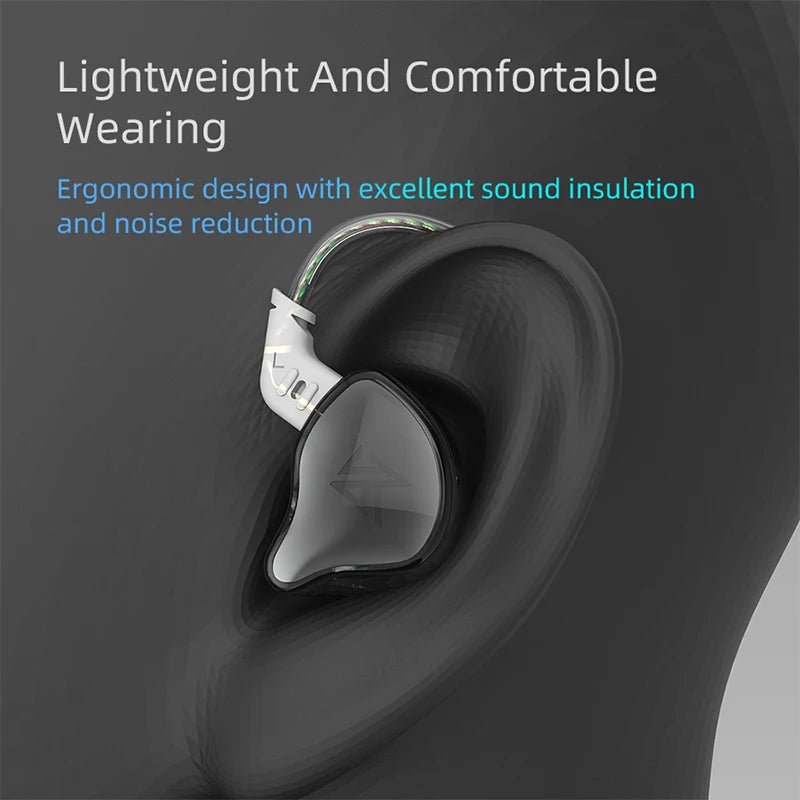 KZ EDC — Dynamic Driver In‑Ear Monitors with Detachable Cable, Nairobi Delivery - ZAMAR AUDIO SOLUTIONS
