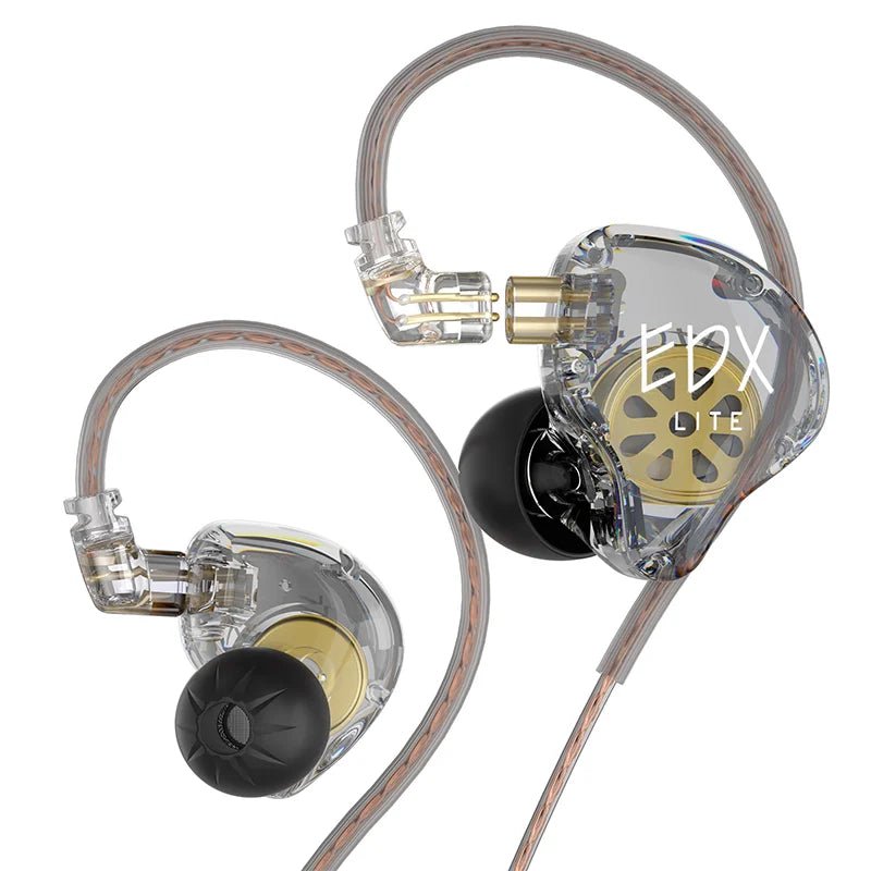 KZ EDX Lite Hi - Fi In - Ear Earphones – Bass Stereo Monitor Earbuds for Music, Gaming & Stage Performance - ZAMAR AUDIO SOLUTIONS