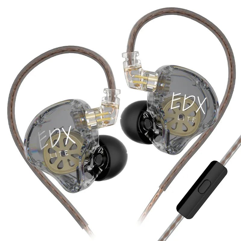 KZ EDX Lite Hi - Fi In - Ear Earphones – Bass Stereo Monitor Earbuds for Music, Gaming & Stage Performance - ZAMAR AUDIO SOLUTIONS