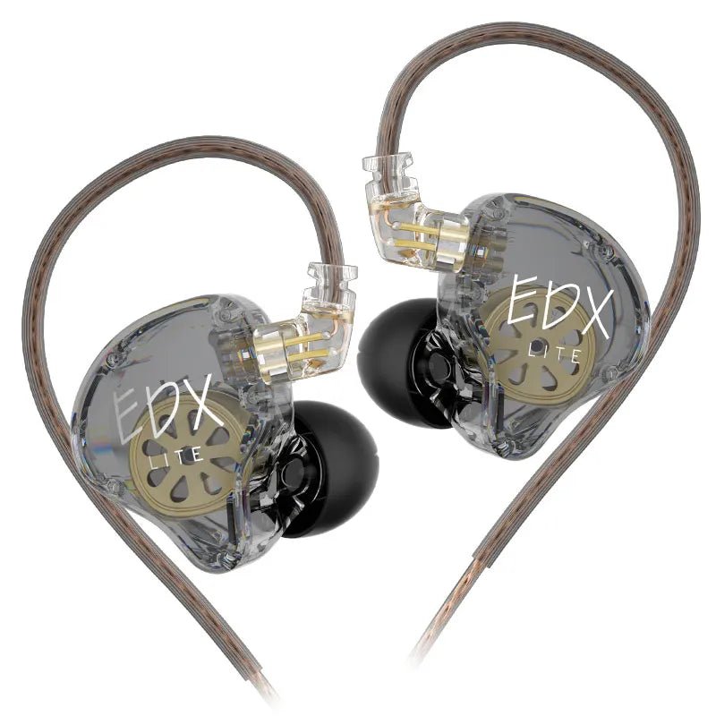 KZ EDX Lite Hi - Fi In - Ear Earphones – Bass Stereo Monitor Earbuds for Music, Gaming & Stage Performance - ZAMAR AUDIO SOLUTIONS
