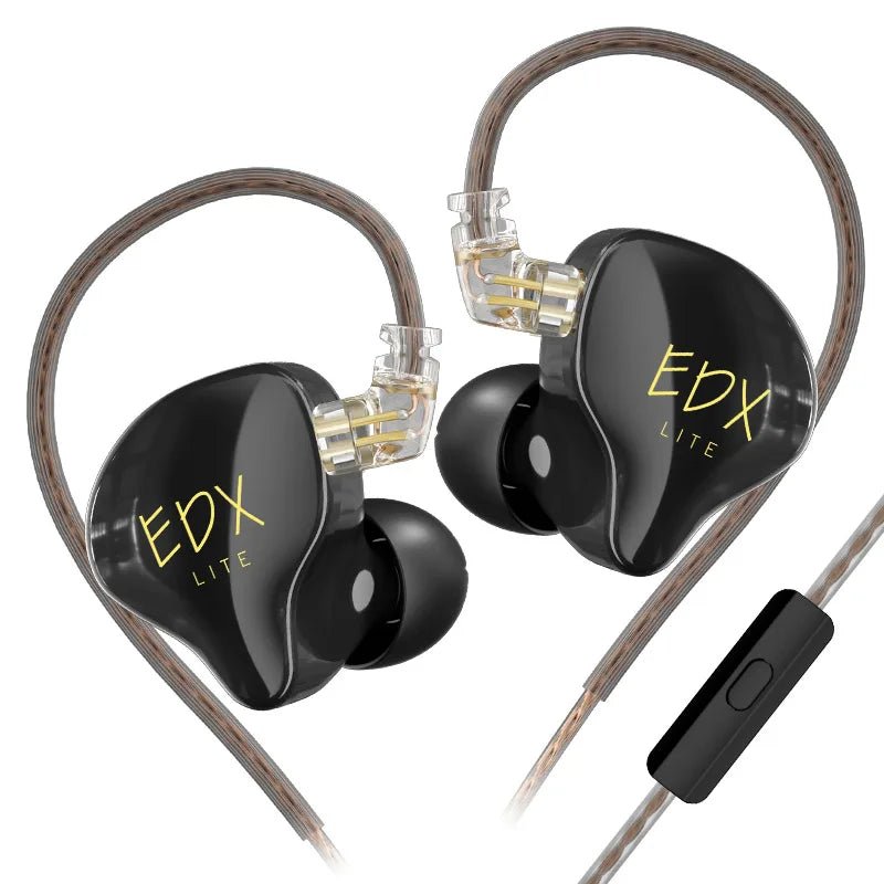 KZ EDX Lite Hi - Fi In - Ear Earphones – Bass Stereo Monitor Earbuds for Music, Gaming & Stage Performance - ZAMAR AUDIO SOLUTIONS